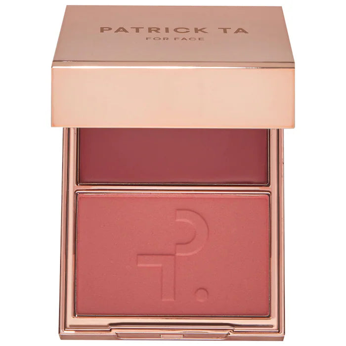 PATRICK TA Major Headlines Double-Take Crème & Powder Blush Duo